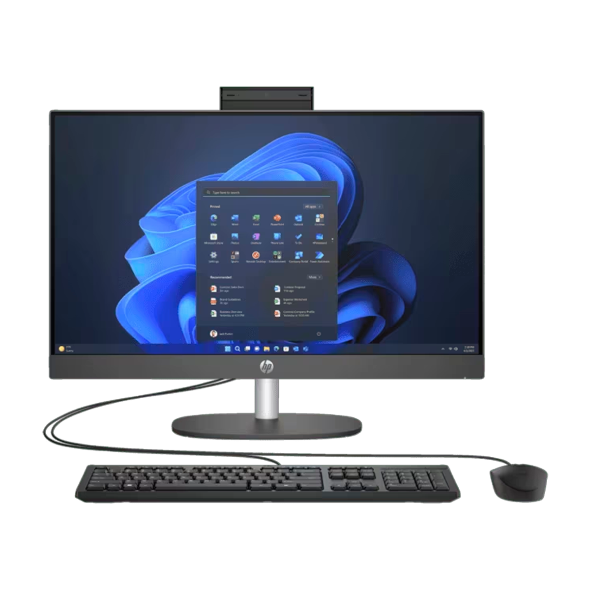 Computadora All in One – HP 245 G10 23.8" Ryzen 3, 8GB, 256GB SSD, Win 11