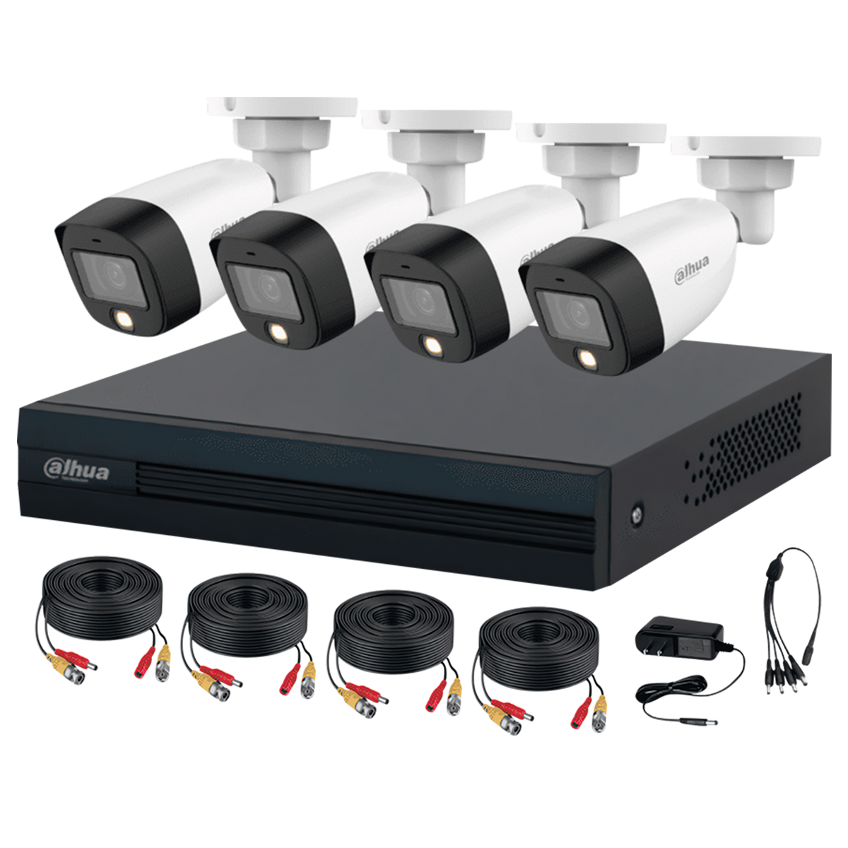 Kit de Cámaras – Dahua FullColorKit-A 4 Cámaras 2MP con Audio